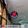 ป้ายยื่น ไฟออก2ด้าน